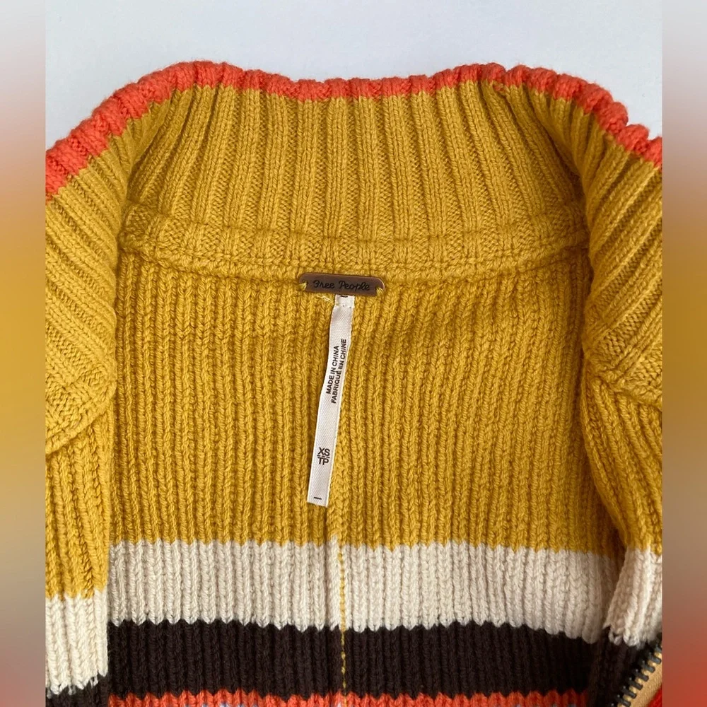 Free People | NWT Ready Set Go Zip Up Sweater - Picture 9 of 12
